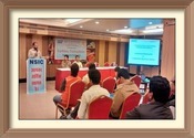 In order to create awareness among people on cashless transactions following the demonetisation, NSIC, Branch Office, Bhopal organised Awareness Campaign on Cashless Transaction on 09/12/2016. Representatives from State Bank of India and Axis Bank explained the benefits of adopting cashless transactions. Shri Ahmad Naseer, Branch Manager and Shri Faisal Hussain, Manager, NSIC, Branch Office, Bhopal also motivated the gathering to conduct digital transactions. About 27 MSME’s participated in the event. 