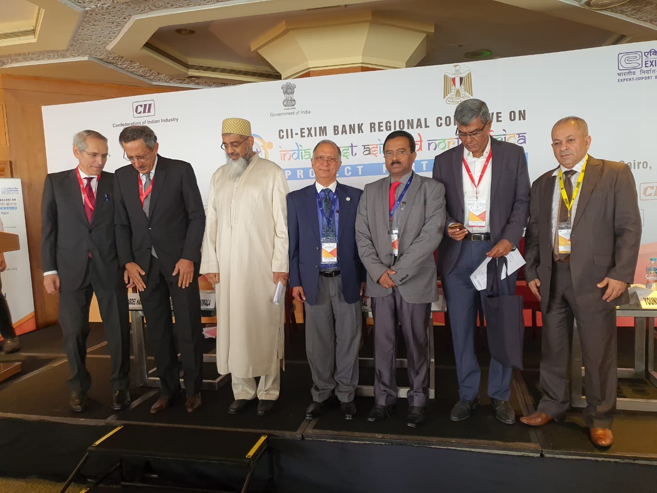 Shri. P. Udayakumar, Director (P&M) was member of the pannel discussion and also delivered a lecture  on " Agri and Food Processing Sector -For food security " at CII-EXIM Bank Regional Conclave on India-West Asia and North Africa in Cairo, Egypt.