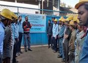 NSIC, Branch Office, Bhopal organised awareness Campaign on cashless Transactions on 16-12-2016 at M/s. EM Electromechenical Pvt Ltd, Govindpura, Bhopal and educated about 35 workers and officers of the company regarding the different ways of doing Cashless Transactions.