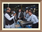 Parliamentary Standing Committee on Industry led by its Chairman Shri K.C.Tyagi visited NSIC Rapid Incubation Centre on 26.10.15. Shri Ravindra Nath, CMD, NSIC welcomed the delegation and apprised them about the various initiatives taken by NSIC for the growth of MSME sector and role of its Rapid Incubation Centre in preparing youth for self-employment. Shri S.N.Triptahi, Additional Secretary & DC (MSME) was also present on this occasion.