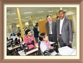 During his recent visit to NSIC, Dr. Kshatrapati Shivaji, CMD, SIDBI saw operations at NSIC-Training cum Incubation Centre and appreciated the efforts of NSIC in creating self-employment opportunities through Incubation program of NSIC. He was briefed about various activities /Operations of NSIC by Shri Ravindra Nath, CMD, NSIC.

<br>
<a target="_blank"  href=" https://www.facebook.com/NSICLTD/photos/pcb.1023059347732078/1023058747732138/?type=3&theater" ><font color="#FF6600">Click here to view  more images.</font></a>