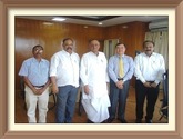 Shri Ravindra Nath, CMD, NSIC met Dr. (Shri) Amit Mitra, hon`ble Minister-in-Charge, Finance, Excise, Commerce & Industries,Public Enterprises, Industrial Reconstruction and Information Technology & Electronics Departments, Govt. of West Bengal, in his office at Kolkata. During the meeting,  CMD, NSIC briefed Shri Mitra about the role  played by NSIC in facilitating MSMEs in the country as well as in West Bengal to cater to their diverse needs as well as the new initiatives of NSIC i.e. ‘Rapid Incubation Program’ for creating self-employment opportunities for youth and unemployed people. Shri Rajiva Sinha, Principal Secretary, Deptt. of Micro, Small & Medium Enterprises and Textiles Govt. of West Bengal and Shri J.K. Mahanta, Zonal General Manager (East & North- East), NSIC, were also present. 