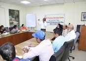 NSIC Incubation Centres & Livelihood Business Incubation Centres across the country celebrated National Entrepreneurship Day on 09.11.2017 by organizing various events including seminar & workshop on leadership, innovation, creativity and entrepreneurship by expert speakers. Deliberations on various schemes of Government of India to promote entrepreneurship were also made. The theme of the event was ‘Catalysing a cultural shift in youth entrepreneurship’. The events organized at the Centres were attended by a large number of youths aspiring to take up entrepreneurship as carrier. The events were attended and addressed by the representatives of organizations associated in entrepreneurship development at regional level viz. DICs, Banks, Industry Associations etc.
<a target="_blank"

href="https://www.facebook.com/NSICLTD/photos/pcb.1608148969223110/1608146019223405/?type=3&theater"><p align="right">Click here to view  more images</p></font></a> 


<p align="right">
<font color="#A9A9A9" align="right">Nov.15, 2017 </font></p> 