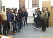 A Digital/Cashless Awareness program held with workers of M/s. BlueBird Water Purifiers, SMA Industrial Area, Jahangirpuri by NSIC, Branch Office, Jahangirpuri on 16-12-2016.