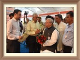 Shri Kalraj Mishra, Hon’ble Minister, MSME during his recent visit to “India Industrial Trade Fair 2015” applauded the efforts of NSIC (Jaipur) in disseminating the benefits of NSIC Schemes amongst the young people, entrepreneurs of Jodhpur region and urged the MSMEs to come forward and avail its benefits. Also present on the occasion were Shri Gajendra Singh Khimsar, Minister of Industries, Govt. of Rajasthan, Shri K.K. Sharma, Zonal Head, NSIC, Shri Prateek Chaturvedi, AM(BD), NSIC, Mr. Rajendra Rathi, President, Laghu Udhyog Bharti, Jodhpur Division. 