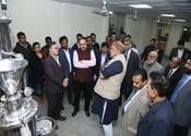 During their recent visit to NSIC, Shri Giriraj Singh, Hon`ble Minister, MSME and Dr. Arun Kumar Panda,Secretary, MSME applauded the efforts made by NSIC in setting up the Rapid Incubation Centre for small enterprise establishment. Shri Ravindra Nath, CMD, NSIC highlighted the various programs being offered under the NSIC -Rapid Incubation program to them. Also present on this occasion were Shri P.Udayakumar,Director(P&M),NSIC along with senior officers of NSIC.
<a target="_blank"

href="https://www.facebook.com/NSICLTD/photos/pcb.1638951839476156/1638949626143044/?type=3&theater"><p align="right">I) View more Images</p></font></a> 

<a target="_blank"

href="https://www.facebook.com/NSICLTD/photos/pcb.1638956622809011/1638952419476098/?type=3&theater"><p align="right">II) View more Images</p></font></a> 


<p align="right">
<font color="#A9A9A9" align="right">Dec. 15, 2017 </font></p>