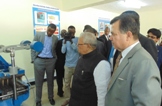 Vocational Training and Incubation Centre inaugurated in Kigali, Rwanda 
by Shri Kalraj Mishra in the presence of Shri Ravindra Nath, CMD, NSIC.
CMD, NSIC was accompanied by Dr. Pralay Dey, GM-SG,NSIC and Shri Binod Kumar, Chief Manager, NSIC. 


Hon`ble Minister MSME Shri Kalraj Mishra and CMD NSIC Shri Ravindra Nath inspected 
the projects placed in the  Vocational Training and Incubation Centre. 
The Minister appreciated NSIC for the efforts put by them in setting up the Vocational Training and Incubation Centre.
<br>
<a target="_blank" href=" https://www.facebook.com/NSICLTD/photos/pcb.841983515839663/841982245839790/?type=1&theater">
    <font color="#FF6600">
Click here to view  more images.</font></a> 