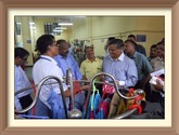 Dr. A.K. Pujari, Secretary, Ministry of Micro, Small and Medium Enterprises, Government of India having a glimpse of NSIC –Incubation Centre Guwahati. During his visit, he keenly interacted with the NSIC –Guwahati Trainees..
<br/>
<a target="_blank"  href="https://www.facebook.com/NSICLTD/photos/pcb.959057007465646/959056717465675/?type=1&theater" >
<font color="#FF6600">Click here to view  more images.</font></a>