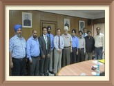 Shri Ravindra Nath, CMD, NSIC interacted with office bearers of Association of Ludhiana Machine Tools Industries during their visit to NSIC Corporate Office at New Delhi in August, 2015.
<br>
<br>

The association members showed their willingness to NSIC’s proposal for organizing Machine Tools Exhibition at NSIC’s Exhibition ground at New Delhi. They also showed willingness to get registered their members under NSIC’s B2C Portal.
<br>
<br>


Mr. Sukhdial Singh, President and Mr. Manjit Singh Matheroo, General Secretary of Association of  Ludhiana Machine Tools Industries alongwith other members applauded NSIC’s efforts for their services to MSME sector and expressed that their industry members can further progress with effective utilization of NSIC’s services.   Mr. Satvinder Singh, Sr. General Manager and Mr. Sunil Tyagi, Dy. General Manager, NSIC were also present during the discussion.
