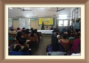 NSIC BO, Bengaluru organized “Seminar on Cashless Transactions” at
Association of Women Entrepreneurs of Karnataka (AWAKE), Bengaluru
on 15.12.2016. Officials on the dias during the seminar : From left to right :
Sh. V.Suresh Babu.SBM , NSIC , addressing the participants, sh Venu
gopal Sr. Branch Manager, PNB , Sh.Anand Kumar, CM ,NSIC , Sh Ashish
Kumar DM ,NSIC 