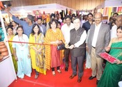 An International Lifestyle Expo was held at HITEX, Hyderabad from 6th to 8th Oct’17.  The Exhibition was inaugurated by Shri Ravindra Nath, Chairman-cum-Managing Director, NSIC as Chief Guest, Shri T.K.Sreedevi, IAS, Director, Municipal Administration, Govt. of Telangana, as Guest of Honour and Dr P.G.S.Rao, Director, MSME, Govt. of India as a Special Guest.  Also present were Mrs Vandana Maheshwari, National Secretary, COWE and Mrs Rama Devi, President, COWE Telangana Chapter. 

More than 123 nos. of stalls were exhibited in the Expo.  NSIC Zone South-II has taken an exclusive pavilion in the expo, wherein 62 No. of SC/ST Entrepreneurs exhibited their products under NSSH Scheme in the sectors of Textiles, Food products, furnishings, herbals, cosmetics, jewellery, Handicrafts, arts, etc.  CMD addressed the gathering, explaining the various facilities available under NSSH.  The dignitaries visited the stalls and interacted with the exhibitors.
<p align="right">
<font color="#A9A9A9" align="right">Oct 09, 2017 </font></p>

<a target="_blank"

href="https://www.facebook.com/NSICLTD/photos/pcb.1572553016116039/1572551976116143/?type=3&theater"><font color="#FF6600"><p align="right">Click here to view  more images.</p></font></a>