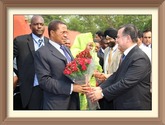 His Excellency Mr. Jakaya Kikwete, President of United Republic of Tanzania visited NSIC Incubation Centre on 18th June, 2015.

Shri Ravindra Nath, CMD, NSIC welcomed the Hon’ble President and apprised him the model of Rapid Incubation and importance of such Incubation support in the creation of Entrepreneurs   and Small Enterprises.  The Hon’ble President appreciated NSIC in establishing the Incubation Centre and expressed his eagerness to adopt similar Incubation Programme in Tanzania in association with NSIC. He also asked NSIC to assist SIDO in devising appropriate model of Business in order provide handholding and sustainable assistance to SMEs in Tanzania.

The President was also accompanied by the First Lady and various Ministers in his cabinet along with CEOs of several leading Govt. owned Institutions. The High Commissioner of India in Tanzania, Shri Debnath Shaw was also present.

<a target="_blank"  href="https://www.facebook.com/NSICLTD/photos/pcb.919268821444465/919265971444750/?type=1&theater" ><font color="#FF6600">Click here to view  more images.</font></a>
