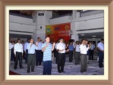 Shri Ravindra Nath,CMD,NSIC celebrated International Yoga Day with NSIC Employees. The yoga practice taught by Volunteer from Isha Foundation were simple yet complete enough to engage employees and prove its effectiveness for their well-being. All the employees enthusiastically participated to make it a grand success. On this occasion,Shri Ravindra Nath,CMD,NSIC stated that each one of us should adopt yoga for a healthy life style and inclusive growth. 

<a target="_blank"  href="https://www.facebook.com/NSICLTD/photos/pcb.920782224626458/920764167961597/?type=1&theater" ><font color="#FF6600">Click here to view  more images.</font></a>