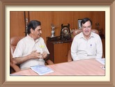 Shri Prabhat Kumar, Former Cabinet Secretary, Former Governor of State of Jharkhand and Chairman of one man Committee for MSME Policy Formulation along with Shri Anshuman Mohanty, Director, Office of Development Commissioner (MSME), Government of India,  visited NSIC on 05.07.2016. During the visit, Shri Ravindra Nath, CMD, NSIC briefed about him various activities being undertaken by NSIC for the development of MSME Sector.  Shri Prabhat Kumar appreciated the efforts of NSIC in creating self-employment opportunities and skill development in the country. 
Also present on this occasion was Shri P. Udayakumar, Director (P&M), NSIC along with senior officials of NSIC.  

<a target="_blank"  href="https://www.facebook.com/NSICLTD/photos/pcb.1127289210642424/1127286910642654/?type=3&theater"><font color="#FF6600">Click here to view  more images.</font></a> <br/>
<img ALIGN=right src=/images/61annyear.jpg  height=80 WIDTH=90/>