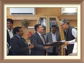 Sh. Ravindra Nath, CMD, NSIC exchanged MoU with Managing Director of  Gujarat Mineral Development Corporation (GMDC) for providing Lignite as Raw Material to micro and small enterprises (MSEs) in the State of Gujrat.
Sh. Ravindra Nath informed that NSIC will facilitate Lignite in bulk at the price fixed by GMDC and eliminate the intermediaries/middlemen, thus passing the cost advantage to the MSEs whereby more than 1000 MSEs in the State shall benefit by getting Lignite atleast 10% cheaper price through NSIC.  Textiles, Chemicals, Dyes and Processing enterprises in Gujrat are likely to get benefit through this tie-up. They will be able to get the much needed Lignite in a shorter time and much economical rate which will reduce the cost of production and make these units more competitive.
Sh. P. Udayakumar, Director (P&M) and Sh P.K. Jha, ZGM (Central), NSIC along with Officials of GMDC were present on the occasion.

<img ALIGN=right src=/images/61annyear.jpg  height=80 WIDTH=90