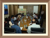 During his recent visit to Indore, Shri Ravindra Nath, CMD, NSIC interacted with the members of M/s. Association of Industries of Madhya Pradesh and disseminated the benefits of NSIC schemes and the various new initiatives of NSIC for the growth of MSME sector. A delegation of members of Association of Industries (M.P) was led by Shri Hemant Mehtani, President of the Association.