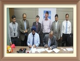 NSIC signed a Memorandum of Understanding (MoU) with Carl Zeiss India Pvt. Ltd. on 25th April, 2016 at Bengaluru with an objective to impart joint training in areas of Industrial Metrology.
<br/><br/>
Under the MoU, Carl Zeiss will provide precision machines like Contura G2, Contour tester and Surface Roughness tester in the premises of NSIC-Technical Service Centre, Okhla for imparting training as per requirement of Industry.
<br/><br/>
During the signing of MoU, Mr. Ravindra Nath, CMD,  Mr. Satvinder Singh, Sr. General Manager & Mr. P. Ravi Kumar, Zonal General Manager from NSIC and Mr. Daniel Sims, Managing Director, Mr. Wilson Thomos, Director &  COO, Mr. Ravi Kumar,VP, Mr. Anuj Kalra, Director and CFO and Mr. Prabhakar Kikkeri, Technical Officer from Carl Zeiss India Pvt. Ltd.  were present. 



<a target="_blank"  href="https://www.facebook.com/NSICLTD/photos/pcb.1081584025212943/1081583545212991/?type=3&theater"><font color="#FF6600">Click here to view  more images.</font></a>
<img ALIGN=right src=/images/61annyear.jpg  height=80 WIDTH=90

