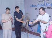 The 3rd International Yoga Day Celebration were inaugurated by Shri. S.N. Tripathi , AS & DC, MSME along with Shri. Ravindra Nath, CMD NSIC. The program was held at NSIC, where officials from NSIC and Ministry of MSME enthusiastically participated and performed yoga practices. Also present on the occasion were Shri. P. Udayakumar, Director(P&M), NSIC and Shri A.K. Mittal, Director(Finance), NSIC.

<br/>
<a target="_blank"  href="https://www.facebook.com/NSICLTD/photos/pcb.1467084223329586/1467082529996422/?type=3&theater"><font color="#FF6600"><p align="right">Click here to view  more images.</p></font></a> 
<p align="right">
<font color="#A9A9A9" align="right">June 21, 2017 </font></p>