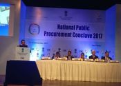 Shri P. UdayaKumar, Director (Planning & Marketing) addressed the officials from different CPSEs, Representatives from MSMEs at the “ National Public Procurement Conclave, 2017” organized by CII in partnership with GeM at India Habitat Centre, New Delhi. The programme was inaugurated by Sh. Alphons Kannanthanam, Hon’ble MoS, MeitY & MoS (I/C), Tourism and also addressed by Sh. K. Rajaraman, Joint Secretary, Ministry of Finance, Sh.PS Jayakumar, Executive Director, Bank of Baroda, Smt. S Radha Chauhan, CEO, Government E-Market Place (GeM) and attended by  MSMEs and Government officials from various Ministries and CPSEs.
<p align="right">
<font color="#A9A9A9" align="right">Dec. 12, 2017 </font></p>