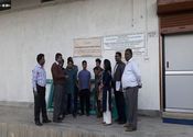 Sh. A. Gayen, SBM & Sh. M. Bandyopadhyay, Chief Manager(A/Cs) of NSIC, Guwahati spoke to the employees of M/s. Orion Health Foods Pvt. Ltd., Byrnihat (Meghalaya) on the benefits of Cashless Transaction on 16-12-2016.