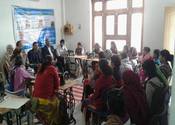 NSIC, Branch Office, Lucknow organised an Awareness Campaign on Cashless/Digital Transactions like Cards, POS, E-Wallet, USSD & Mobile Banking amongst Skilled Women/Trainees/Work force of M/s. Bhartiya Sewa Sansthan, at Lucknow on 19.12.2016.