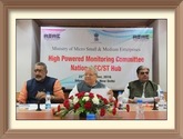 A National High Power Committee meeting Chaired by Shri Kalraj Mishra, Union Minister for MSME was held at New Delhi on September 22, 2016, to review the progress of the National SC/ST Hub which is being established to promote SC/ST Entrepreneurs. Speaking on the occasion Shri Mishra said that the National SC/ST Hub will be launched soon within a record time of 7 months from the announcement in the budget speech of 2016-17.
 <br/> <br/>
Hon’ble Minister said that   Government led by Sh. Narendra Modi was keen to inculcate the spirit of self-employment among the SC/ ST population and he urged upon all the participants, especially industries associations to take it in the mission mode. <br/>
            He informed that his Ministry has made an initial allotment of allocation of Rs. 490 crore for the period 2016-2020 for the National SC/ST Hub. The Hub would primarily aid in strengthening market access/linkage, monitoring, capacity building, leveraging financial support schemes and sharing industry best practices etc. The hub would operate from National Small Industries Corporation (NSIC) Headquarters in Delhi, supported by a special cell created for this purpose. <br/> <br/>
            Hon’ble Minister of State, MSME, Shri Giriraj Singh emphasised the need to work at the grass root level and start work on a pilot basis with identified CPSEs in the districts having large presence of SC/ST entrepreneurs. Hon’ble Minister of State, MSME, Sh Haribhai P. Choudhary mentioned about working for the demand side from CPSEs and large corporate houses.
<br/>
<a target="_blank"  href="https://www.facebook.com/NSICLTD/photos/pcb.1188508991187112/1188508211187190/?type=3&theater"><font color="#FF6600">Click here to view  more images.</font></a> <br/>
<img ALIGN=right src=/images/61annyear.jpg  height=80 WIDTH=90/>