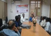 NSIC, Branch Office, Peenya explained the benefits of Cashless Transactions to the SC category Industries, M/s. A.R.Engineering Works, Bangalore, M/s. Veltech Solar Systems & Engineering Industries, Bangalore at Peenya office on 19-12-2016.