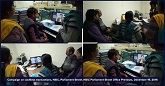 NSIC Branch Office Parliament Street conducted a campaign on cashless transactions organised by the female staff of the Branch Office Parliament Street in the premises of the office. Around 10+ units were imparted information on Cashless Transactions in two batches through video demonstration and distribution of pamphlets