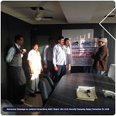 NSIC Branch Office Raipur organised an awareness campaign for promoting cashless transactions in Raipur by meeting with Unit M/s. B.I.S. Security Company,on 23.12.2016. NSIC Raipur branch officials Shri Deepak Joshi Chief Manager ( Accounts) and Shri Allwin Nelson - Asstt. Manager-(BD) made the managers  and other workers of the unit aware of importance of  cashless transaction as well as the process of cashless transaction.