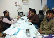 Shri Sanjay Yadav, SBM and Shri Pushpendra Suryavanshi, AM of NSIC, Branch Office, Agra interacted with 16 worker and staff of M/s. Bhawani Polymers Limited, Agra and educated them about digital/ cashless transaction and benefit of Demonetization on 17.12.2016.