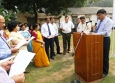 NSIC observed National Unity day on 31st October 2014 . Shri A.K.Mittal, CGM(SG),NSIC  administered the  “Rashtriya Ekta Diwas” pledge
 to all the Officers and Employees of the Corporation in the spirit of
unification of my country which was made possible by the vision and actions
of Sardar Vallabhbhai Patel.The pledge followed collective singing of the
National Anthem.