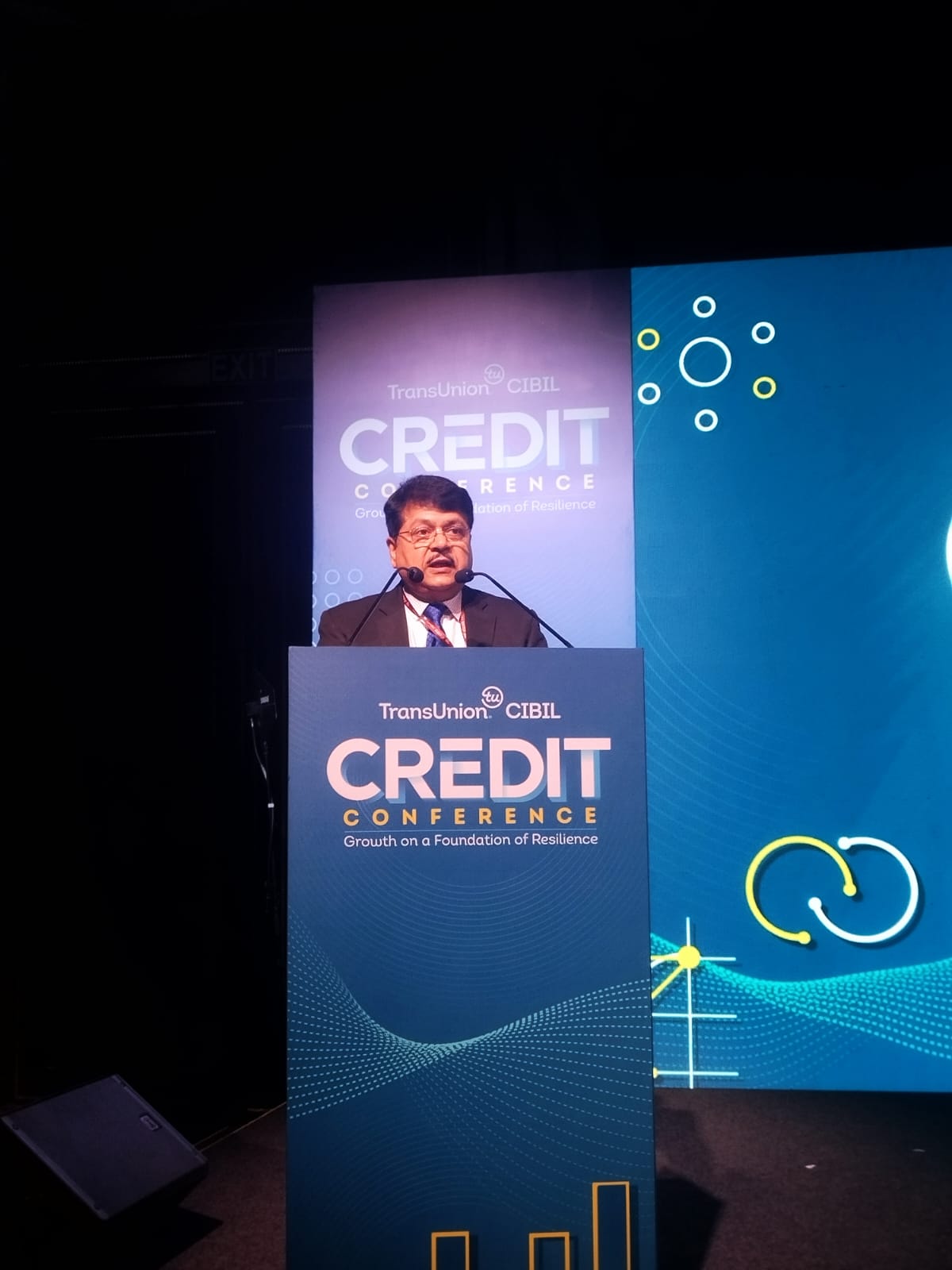 TransUnion CIBIL Limited organised their flagship Credit Conference at Mumbai on July 01, 2026 on the theme of "𝗚𝗿𝗼𝘄𝘁𝗵 𝗼𝗻 𝗮 𝗳𝗼𝘂𝗻𝗱𝗮𝘁𝗶𝗼𝗻 𝗼𝗳 𝗿𝗲𝘀𝗶𝗹𝗶𝗲𝗻𝗰𝗲". Participating in the deliberations, CMD Dr. Subhransu Acharya, delivered a special address on the theme "Commercial Credit Evolution - From Insight to Impact" where he highlighted the transformation of commercial credit in India, more particularly on the dimensions of curating a supportive institutionalised architecture for Micro, Small and Medium Enterprises (MSMEs). He opined that while ease of Access to Credit is important, the MSMEs thrive and sustain when the complete ecosystem comprising aspects of technology, skilling, and market linkages and availability of both debt and equity capital complement one another. He highlighted the ecosystem approach from 𝗡𝗦𝗜𝗖 which has been providing comprehensive services ranging from assisted credit, supply chain assistance, Technology upgradation, and empowering MSMEs to participate in Public procurement process, market linkages etc. He further added that, in the final analysis, its just not the growth in loan books but the impact and value creation that is much more important for meeting our national aspirations of 𝗩𝗶𝗸𝘀𝗶𝘁 𝗕𝗵𝗮𝗿𝗮𝘁. The conference was also addressed by eminent personalities including CHALLA SETTY, Chairman, SBI, 𝗦𝗵. 𝗦𝗮𝗻𝗱𝗲𝗲𝗽 𝗕𝗮𝗸𝘀𝗵𝗶, MD&CEO, ICICI Bank , Rajiv Anand, MD&CEO, Indusind Bank, Rama Mohan Rao Amara , MD, SBI and other heads of NBFCs and Banks. Over 1200 delegates attended the conference.