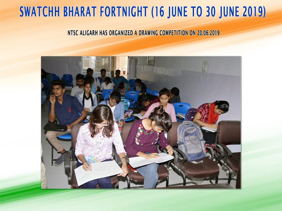 NTSC Aligarh has organized  a Drawing Competition on 20.06.2019