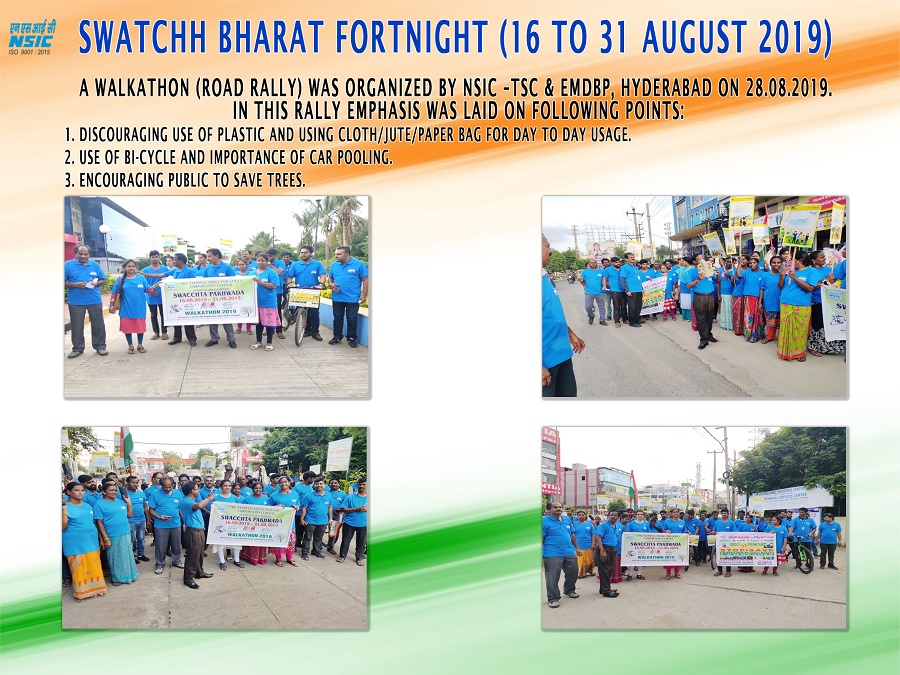Swatchh Bharat Fortnight (16-31 August 2019)