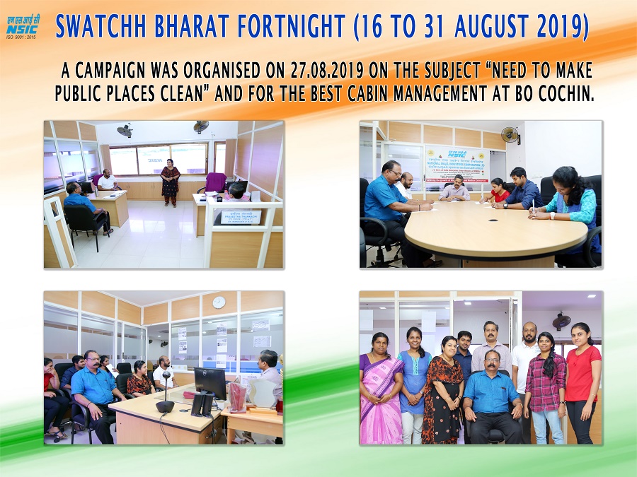 Swatchh Bharat Fortnight (16-31 August 2019)