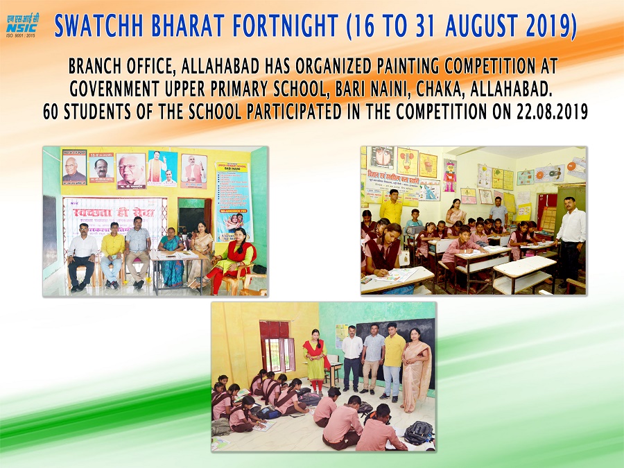 Swatchh Bharat Fortnight (16-31 August 2019)