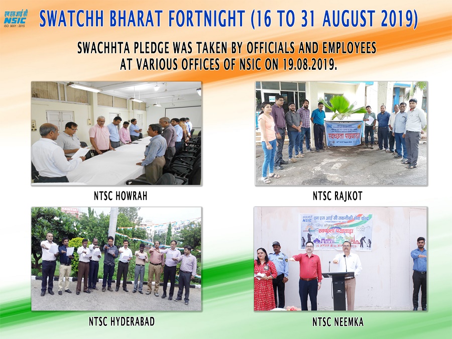 Swatchh Bharat Fortnight (16-31 August 2019)