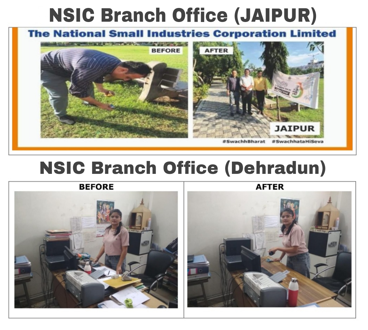 NSIC actively participating in Swachhta Campaign 3.0