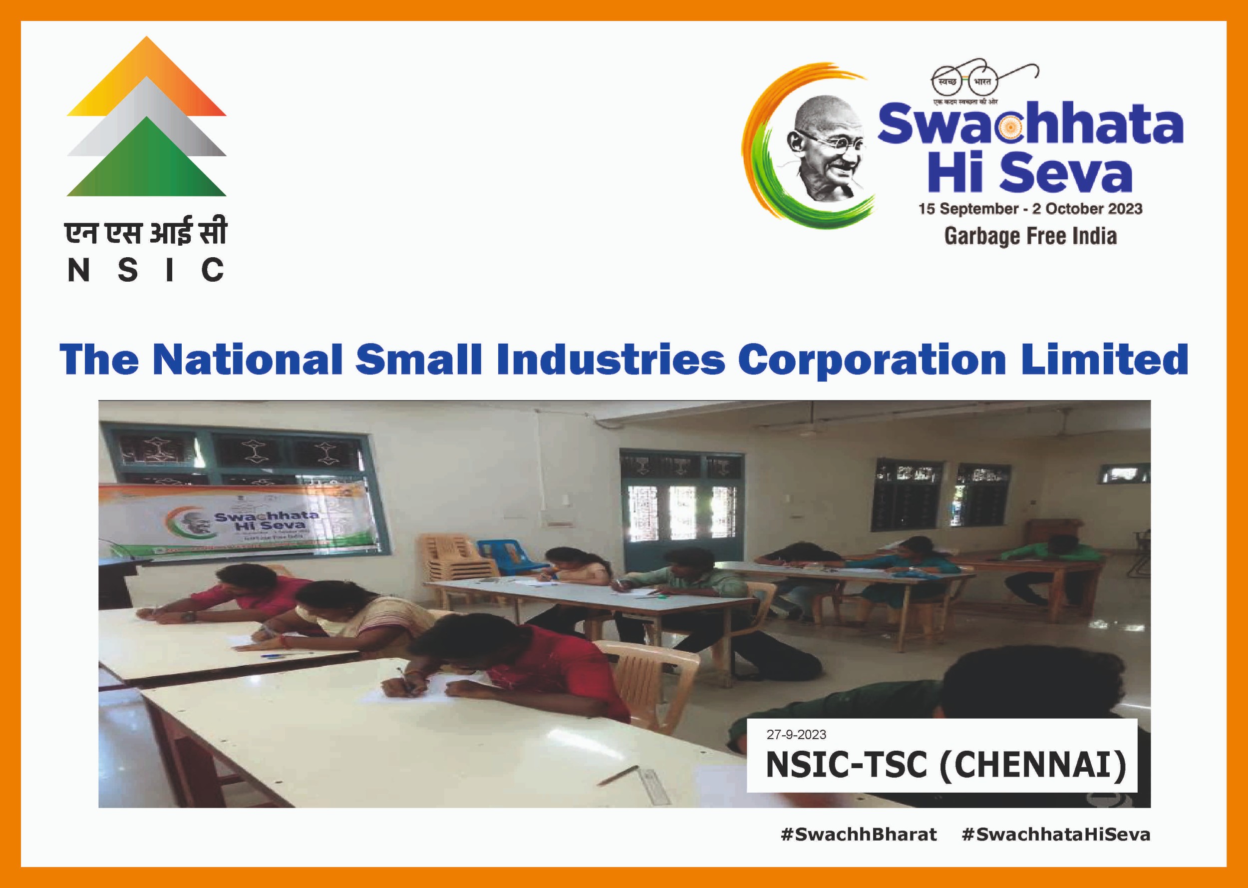 Swachhata Hi Seva Campaign (15th Sept 2023 - 2nd October 2023)
