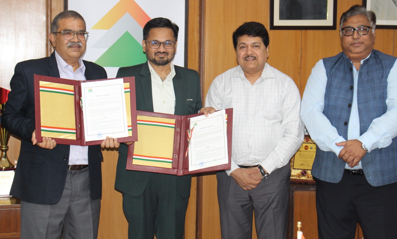 A MoU was signed between NSIC and TU CIBIL  on 16.06.2026 in the presence of Dr.Subhransu Sekhar Acharya , CMD, NSIC, CA CMA Sh. Gaurav Gulati , Director (Finance), NSIC, and other senior officials from both the organizations. The MoU was signed by Sh. Manoj Kumar Singh , Sr. General Manager, NSIC, and Sh. Nikhil Rajadhyaksha, Chief Revenue Officer, TU CIBIL.

The MoU aims to strengthen the MSME ecosystem through capacity-building initiatives, credit education programs , development of joint insights reports, and awareness campaigns. The collaboration seeks to inculcate better financial discipline among MSMEs, enabling them to improve their credit profile and access formal credit at competitive terms in order to make best use of available opportunities. The MoU also envisages to deep dive into various sectors and suggests way forward for the stakeholders.