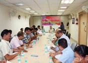 निगम के मुख्‍य कार्यालय में सितम्‍बर माह में हिन्‍दी पखवाड़े (01 सितम्‍बर, 2017 से 14 सितम्‍बर, 2017) के दौरान विभिन्‍न प्रतियोगिताओं का आयोजन किया जा रहा है। इस क्रम में दिनांक 04 सितम्‍बर, 2017 को कम्‍प्‍यूटर पर हिन्‍दी टाइपिंग प्रतियोगिता, 06 सितम्‍बर, 2017 को हिन्‍दी निबंध प्रतियोगिता और 07 सितम्‍बर, 2017 को हिन्‍दी संस्‍मरण लेखन प्रतियोगिता का आयोजन किया गया। इन प्रतियोगिताओं के लिए बाह्य विशेषज्ञों को बुलाया गया। इन तीनों प्रतियोगिताओं में मुख्‍य कार्यालय और दिल्‍ली एनसीआर स्थित शाखा कार्यालयों के कर्मचारियों ने बढ़-चढ़ कर भाग लिया। 

<br/>
<p align="right">
<font color="#A9A9A9" align="right">Sept 08, 2017 </font></p>