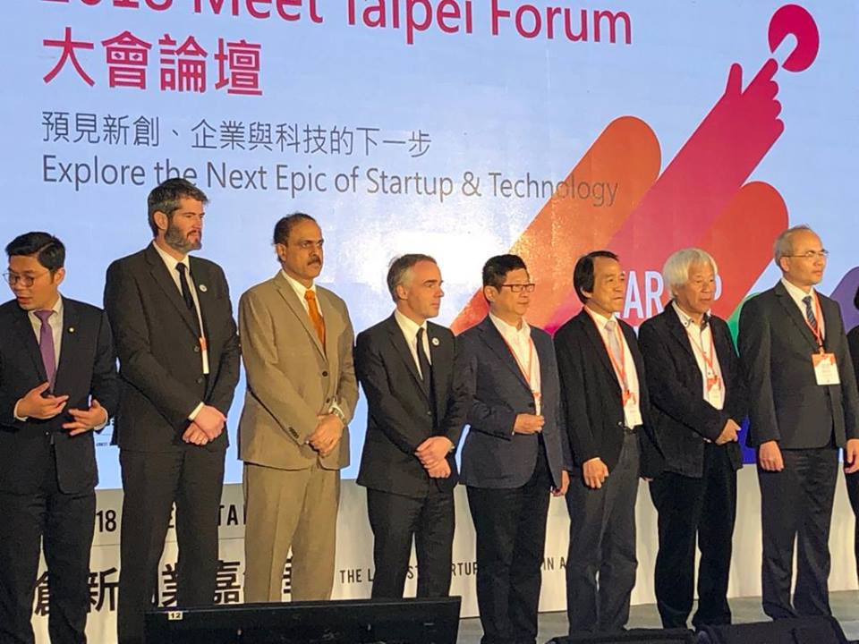 Dr. A. K. Panda, Secretary (MSME) at the inauguration ceremony of Start-up meet at Taipei