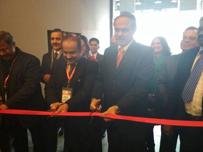 Sh. A.K. Panda, Secretary, MSME inaugurated India Sourcing Fair at Saint Petersburg, Russia. Delegation led by Secretary (MSME) accompanied by Sh. Ravindra Nath, CMD, The National Small Industries Corporation Ltd.-NSIC, along with of Dr. PGS Rao, Director, Ministry of Micro, Small and Medium Enterprises,Government of India and Sh. Samar Nanda, Deputy Secretary, Ministry of Micro, Small and Medium Enterprises,Government of India is visiting Russia to promote Indian MSMEs and also to explore the possibilities of cooperation in MSME Sector between the two countries. 21 Indian MSMEs mobilized by NSIC are participating in the India Sourcing Fair.