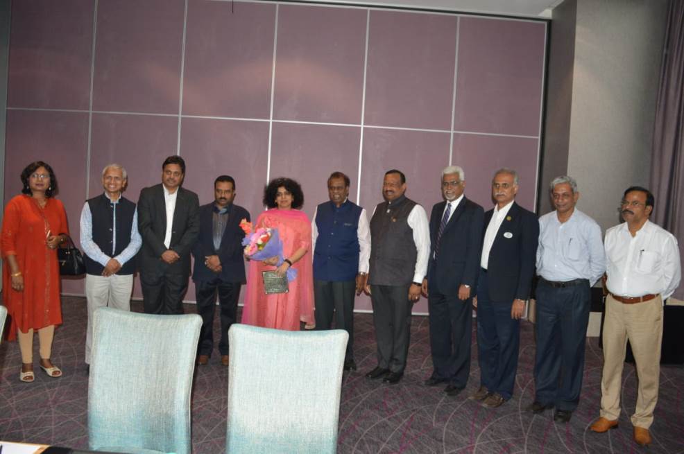 Smt. Alka Arora, Joint Secretary (SME) and Sh. P.Udayakumar Director (P&M) NSIC visited Bangalore on 07-08, May 2019 and met Secretary, MSME, Government of Karnataka and Commissioner of Industries, Government of Karnataka and held detailed discussion about enhancing the reach of Ministry of MSME schemes with the active involvement and support of State Government. Also discussed about the  support of State Government for reviving the MSME DEFEXPO - 2019. Secretary, MSME, GOK, assured to provide all the required support from the Government of Karnataka. Also discussed about the NSSH activities and sought the closer participation of State Government Institutes/Departments to enhance the SC-ST beneficiaries.For reviving the MSME DEFEXPO an Interactive meeting was held with MSME associations office Bearers of all the leading associations of Karnataka viz., KASSIA, FKCCI, Peenya Industries Association, COWE, AWAKE, eMERG,LUB - Karnataka, FISME, ASSOCHEM (Souther Region), CLIK and DHEEP. All the participants gave their suggestions and valuable feedback and appreciated the initiative take by the Ministry for deciding to hold such first consultation meeting at Bangalore.Visited Zonal office and interacted with the officers of the Corporation . CGM, South - I made presentation on achievements of Zone South - I and briefed about the significant achievements of 2018-2019.