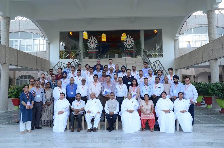 Two days residential training program on Self – Empowerment was conducted by Brahma Kumaris at the Om Shanti Retreat Centre, Gurgaon on 03-04 May, 2019 for our senior Management including Director (P&M) and Director (Finance). 40 officers from NSIC and 5 officers from Ministry of MSME attended the program. The topics which were covered during the program were Overcoming Ego, Conflict Resolution, Building Teams – Accumulating Success and Enhancing Decision Making Skills. Mr. Ram Mohan Mishra, CMD NSIC and AS & DC (MSME) addressed the participants and shared his thoughts during the closing session of the program on 04th May, 2019. 