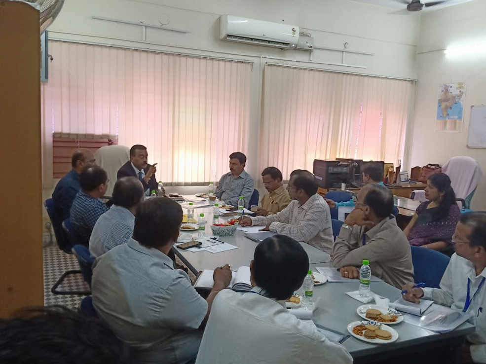 Sh. P Udaya Kumar,  DPM, visited NSIC-TSC, Hyderabad, on 17.05.2019.
Brief description of the program /meeting: -  Director (Planning & Marketing) conducted: -
1.Performance Review of NTSC Hyderabad and South Zone-II.
2.Interacted with all Employees of the Corporation on the New Initiatives & Venturing out for New Verticals in our Organisation.Number of participants who participated in the program:-   All the Employees of NTSC Hyderabad and South Zone-II participated and DPM Interacted with MSME Manufacturing units.


