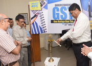 Goods and services tax (GST) has become a reality from 1st July, 2017. Hon’ble Prime Minister, Shri Narendra Modi hailed it as a "great step by team India" that will help transform the economy, bring in transparency and bring in the system of "one country one tax". In view of the above, so that all the NSIC employees are fully equipped with the changing tax reforms in facilitating the MSME sector, a one day  training program was organized on 22/07/17 wherein 30 employees participated. The Program was inaugurated by Shri A.K. Mittal, Director (Finance), NSIC. Speaking on this occasion, he stated that this tax reform will boost the Indian MSME sector and all NSIC employees must participate in an interactive manner so that they are able to have a good understanding of GST rules.
<br/>
<a target="_blank"  href="https://www.facebook.com/NSICLTD/photos/pcb.1504607379577270/1504566639581344/?type=3&theater"><font color="#FF6600"><p align="right">Click here to view  more images.</p></font></a> 
<p align="right">
<font color="#A9A9A9" align="right">July 26, 2017 </font></p>