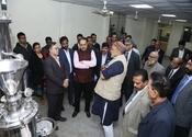 During their recent visit to NSIC, Shri Giriraj Singh, Hon`ble Minister, MSME and Dr. Arun Kumar Panda,Secretary, MSME applauded the efforts made by NSIC in setting up the Rapid Incubation Centre for small enterprise establishment. Shri Ravindra Nath, CMD, NSIC highlighted the various programs being offered under the NSIC -Rapid Incubation program to them. Also present on this occasion were Shri P.Udayakumar,Director(P&M),NSIC along with senior officers of NSIC.
<a target="_blank"

href="https://www.facebook.com/NSICLTD/photos/pcb.1638951839476156/1638949626143044/?type=3&theater"><p align="right">I) View more Images</p></font></a> 

<a target="_blank"

href="https://www.facebook.com/NSICLTD/photos/pcb.1638956622809011/1638952419476098/?type=3&theater"><p align="right">II) View more Images</p></font></a> 


<p align="right">
<font color="#A9A9A9" align="right">Dec. 15, 2017 </font></p>
