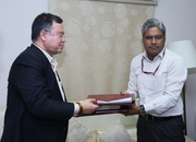 A Memorandum of Understanding (MoU) has been signed between NSIC and Ministry of MSME defining the activities of the Corporation for the Financial Year 2017-18. The MOU was signed by Shri K. K. Jalan Secretary, MSME, Govt. of India and Shri Ravindra Nath, CMD, NSIC. 
<br/>
Shri Manoj Joshi, Joint Secretary, Ministry of MSME, Shri P. Udayakumar, Director (P&M), Shri A. K. Mittal, Director (Finance), NSIC were also present on this occasion.
<br/>
<a target="_blank"  href="https://www.facebook.com/NSICLTD/photos/pcb.1453300511374624/1453299814708027/?type=3&theater"><font color="#FF6600"><p align="right">Click here to view  more images.</p></font></a> 
<p align="right">
<font color="#A9A9A9" align="right">June 08, 2017 </font></p>