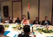Shri Kalraj Mishra, Hon’ble Minister, MSME held a Joint Committee Meeting between India & Mauritius during the recent visit of to Port Louis (Mauritius). Also present on this occasion were Shri Ravindra Nath, CMD, NSIC and Shri Manoj Joshi, Joint Secretary, MSME. The meeting is a follow up of sign of MoU between Ministry of MSME(Government of India) & that of Biz, Enterprises & Coop of Mauritius.
<br/>
<p align="right">
<font color="#A9A9A9" align="right">May 14, 2017 </font></p>